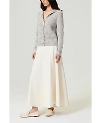 Nocturne Women's Textured Knit Cardigan