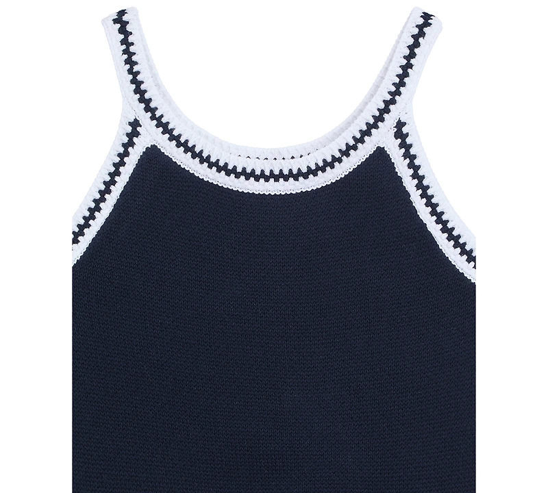 Guess Girls' 7-16 Sleeveless Crochet Top