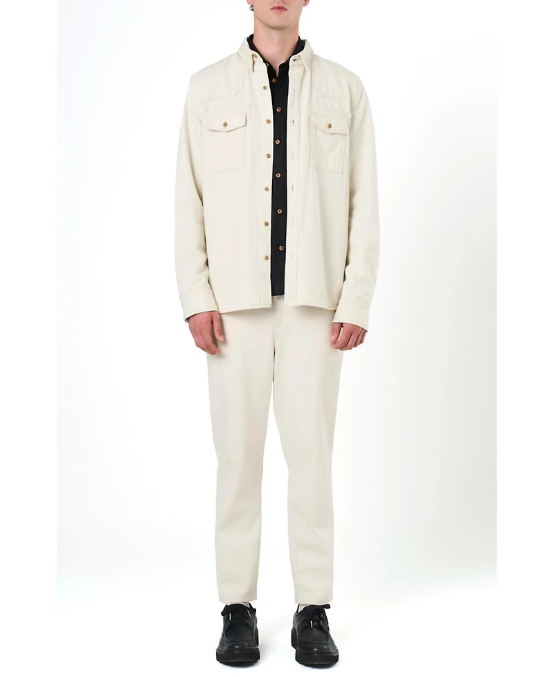 Velez Men's Elon Semi-Fitted Long Sleeve Overshirt