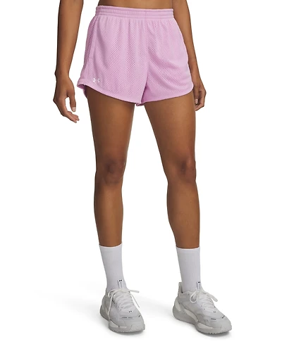 Under Armour Women's Ua Tech Play Up Mesh Shorts