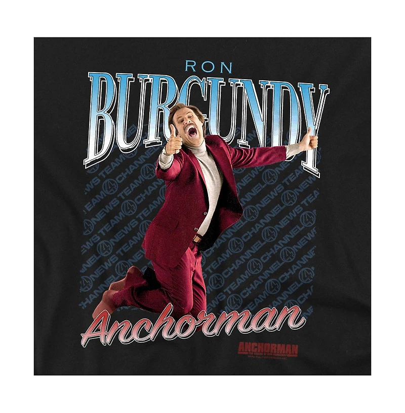 Anchorman Men's The Legend Of Ron Burgundy Homage T-Shirt