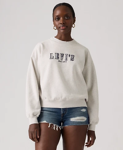 Levi's Women's Graphic Vintage Boxy Crewneck Sweatshirt