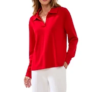 Tribal Women's Johnny Collar Top