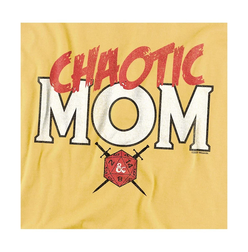 D&D Men's Mother's Day Chaotic Mom T-Shirt