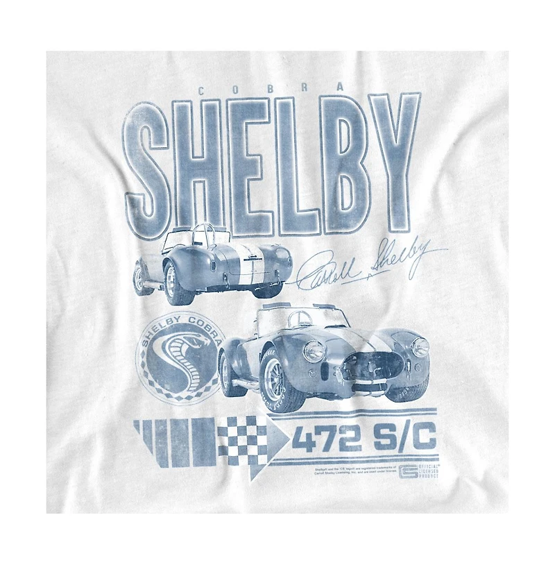 Mustang Big & Tall Shelby Cobra Mono Ad T-Shirt