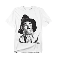 Wizard Of Oz Men's The Scarecrow Headshot T-Shirt