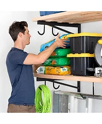 StoreYour Diy Wall Shelf Brackets | Heavy Duty Garage Wall Shelves
