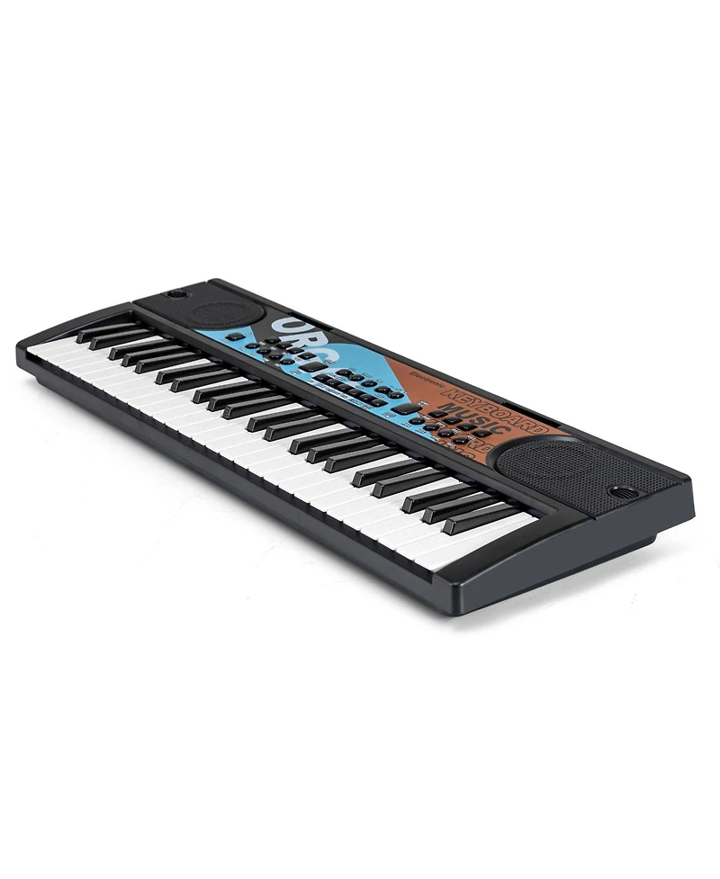 Mecale 49-Key Portable Kids Electric Piano Keyboard with 8 Rhythms & 8 Tones for Fun Learning