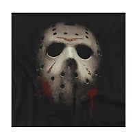 Friday the 13th Men's Jason Voorhees Large Face Mask T-Shirt