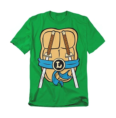 Teenage Mutant Ninja Turtles Men's Leonardo Shell T-Shirt