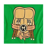 Teenage Mutant Ninja Turtles Big & Tall Michelangelo Shell T-Shirt