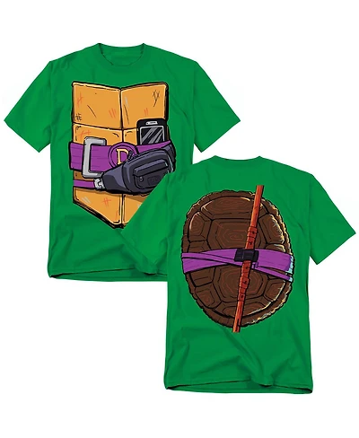 Teenage Mutant Ninja Turtles Big & Tall Mayhem Donatello Shell Front Back T-Shirt