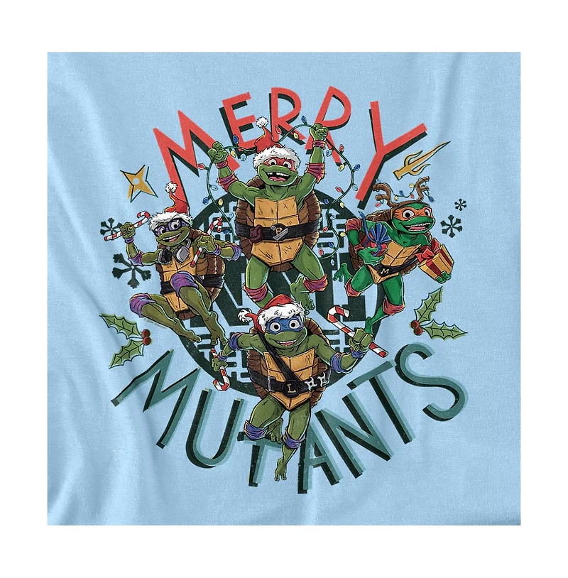 Teenage Mutant Ninja Turtles Men's Merry Mutants Christmas T-Shirt