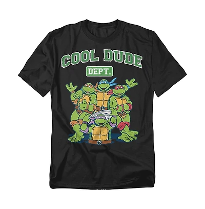 Teenage Mutant Ninja Turtles Men's Cool Dude Department T-Shirt