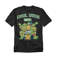 Teenage Mutant Ninja Turtles Men's Cool Dude Department T-Shirt
