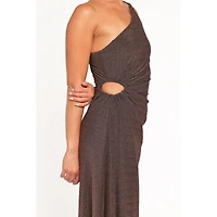 Petal and Pup Women's Emma One Shoulder Midi Dress