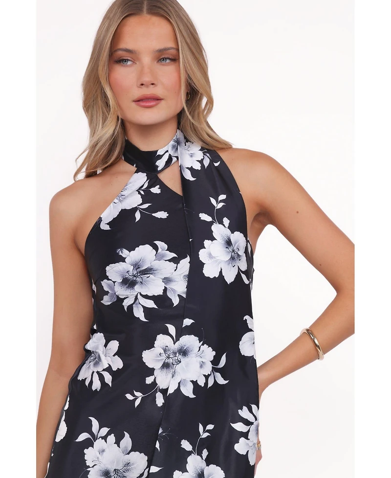 Petal and Pup Women's Freida Halter Midi Dress