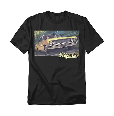 Logovision Big & Tall Oldsmobile Coupe Painting T-Shirt