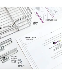 Florida Brands Pull Out Cabinet Organizer, Individual Sliding Drawers