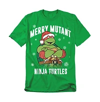 Teenage Mutant Ninja Turtles Men's Merry Christmas T-Shirt