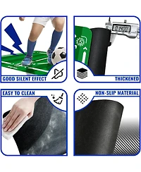 peneyon Soccer Training Mat with Adjustable Trainer – Non-Slip Soccer Equipment for Kids & Youth to Boost Speed, Strength & Coordination