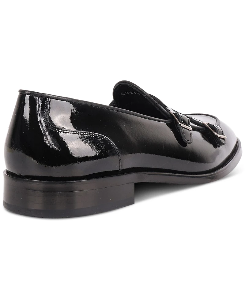 Vellapais Men's Carlton Double Monk Slip-On Loafers