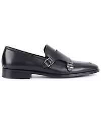 Vellapais Men's Bovina Double Monk Slip-On Loafers
