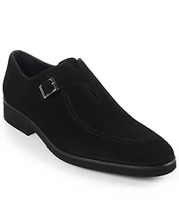 Vellapais Men's Monk Strap Slip-On Dress Shoes
