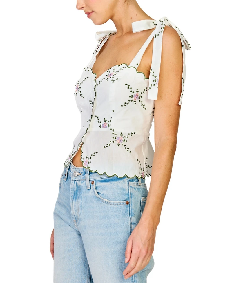 Line & Dot Women's Primrose Sleeveless Top