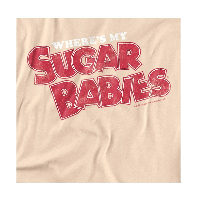 Tootsie Roll Men's Where's My Sugar Babies T-Shirt