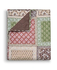 Greenland Home Fashions Priya Reversible Cotton Blend Throw, 50" x 60"