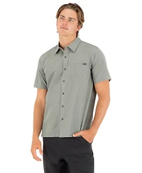 Hurley Men's Phantom Flow Rincon Short-Sleeve Shirt