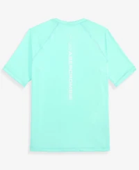 abercrombie kids Girls' Core Short-Sleeve Rashguard