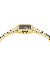 Versace Women's Greca Edge Ip Yellow Gold Bracelet Watch, 30x30mm