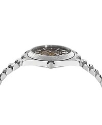 Versace Men's Millenyium Limited Edition Automatic Silver Stainless Steel Bracelet Watch, 40mm