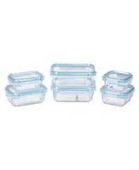 Sedona Kitchen 12-Pc. Glass Food Storage Set