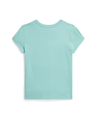 Polo Ralph Lauren Girls' 7-16 Bear Cotton Jersey T-Shirt