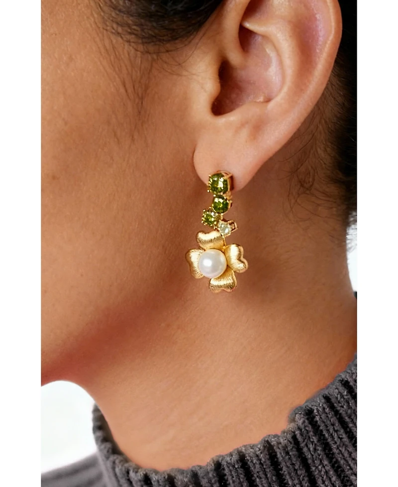 Retro Chic Garden Blossom Earrings