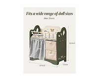 Robotime Dollhouses, Baby Doll Cradle with Storage and Bedding, for Toddler Kids