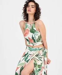 Guess Women's New Romana Printed Maxi Skirt