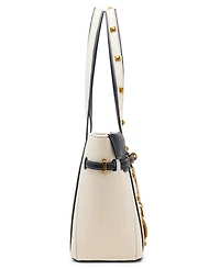 Betsey Johnson Queen of The Green Canvas Large Tote Bag