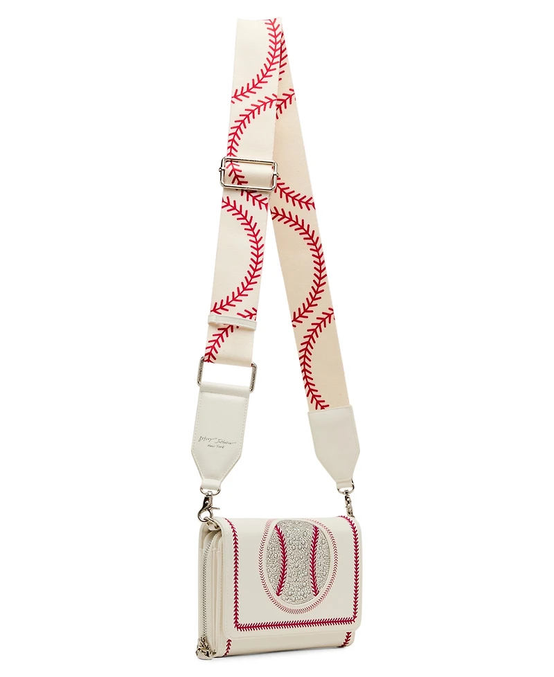 Betsey Johnson Kisses Crossbody Wallet