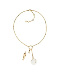 Patricia Nash Gold-Tone Plated Removable Charm Necklace