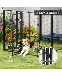 Aostirmotor Large Outdoor Dog Kennel, Spacious Animal Shelter