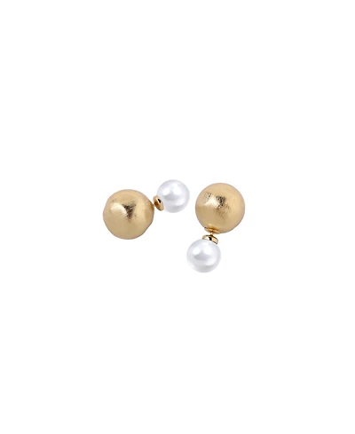 Retro Chic Duo Studs Earrigns