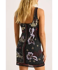 Nasty Gal Women's Celestial Beaded Mini Dress