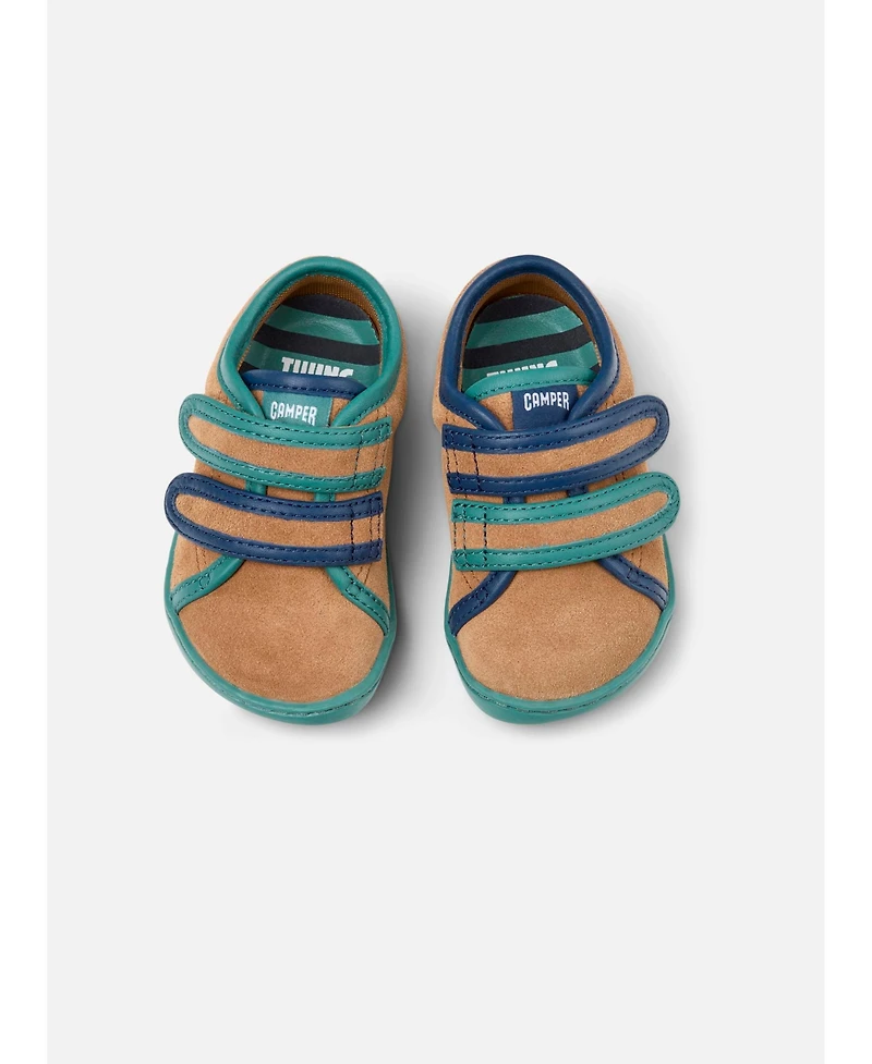 Camper Toddler Peu Cami Twins First Walker Leather Sneakers