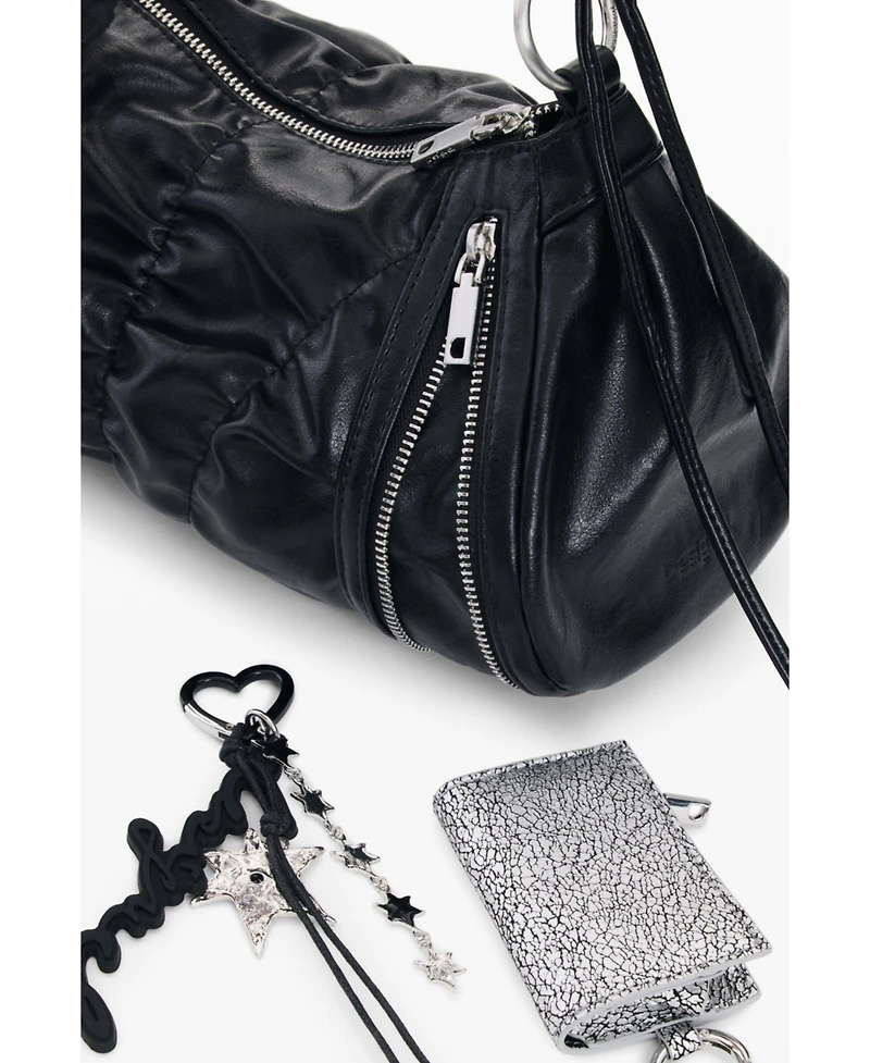 Desigual Women's Medium ruched bag