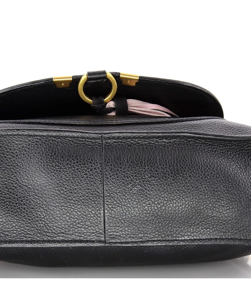 Pre-Owned Chloe Small Marcie Satchel Leather