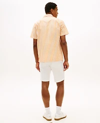 Tommy Hilfiger Men's Papertouch Striped Short-Sleeve Shirt